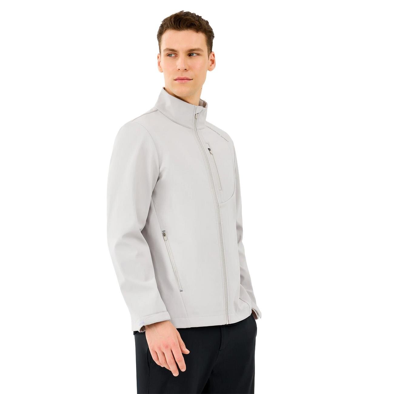 Skechers S2520132 M Softshell Basic Ceket A.Gri - 2