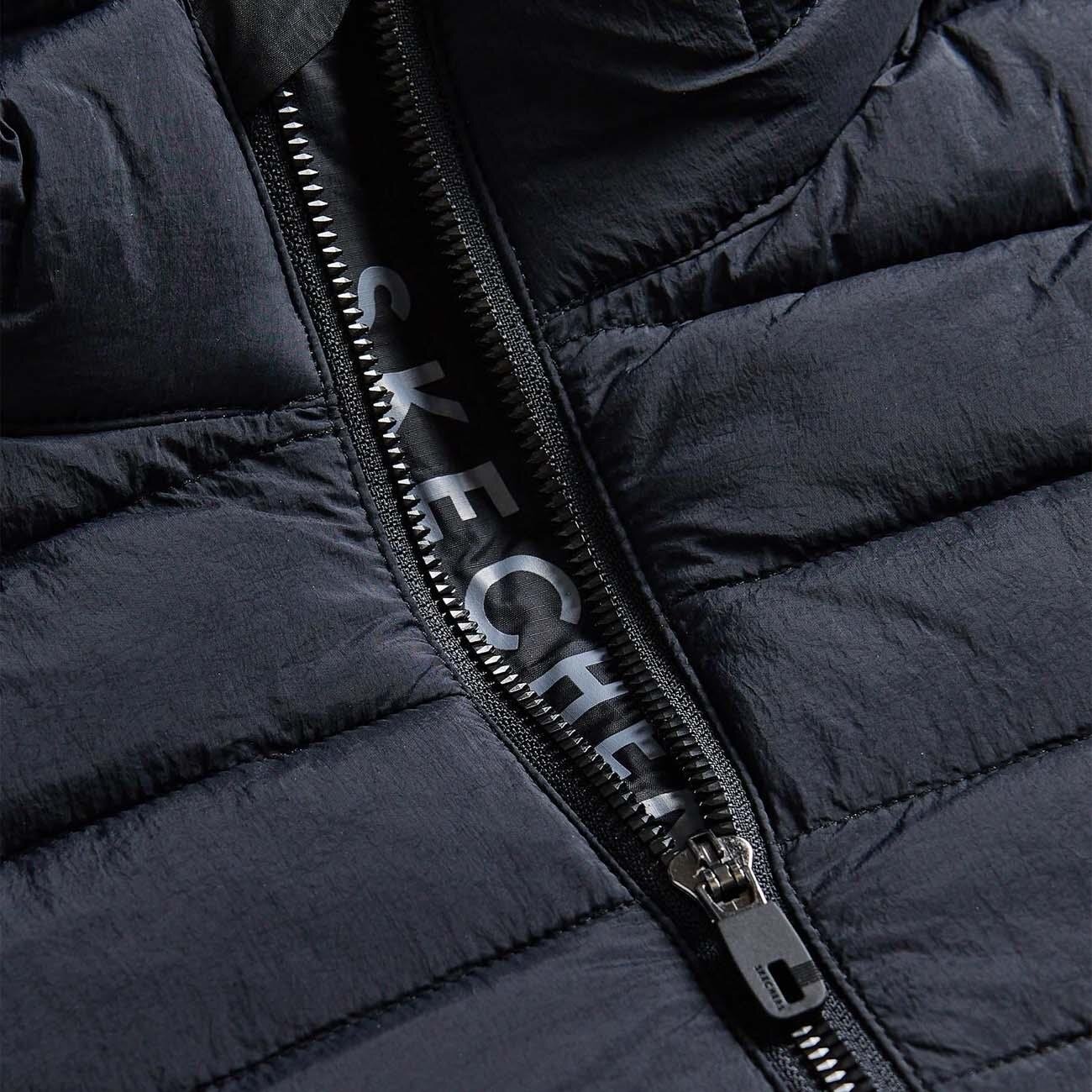 Skechers S2520277 M Essential Outerwear Puffer Ceket Siyah - 3