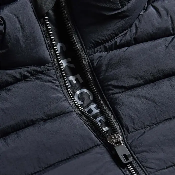 Skechers S2520277 M Essential Outerwear Puffer Ceket Siyah - 3