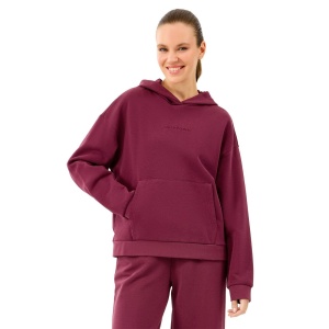 Skechers S2610013 W Essential Hoodie Sweatshirt Bordo - Skechers