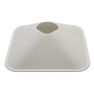 Sportrun 190824 Kare Antrenman Çanak Beyaz - Sportrun