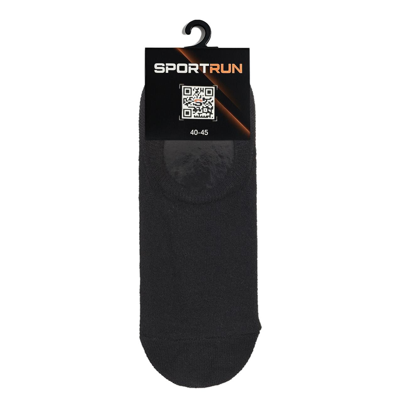 Sportrun Babet Çorap Siyah - 1