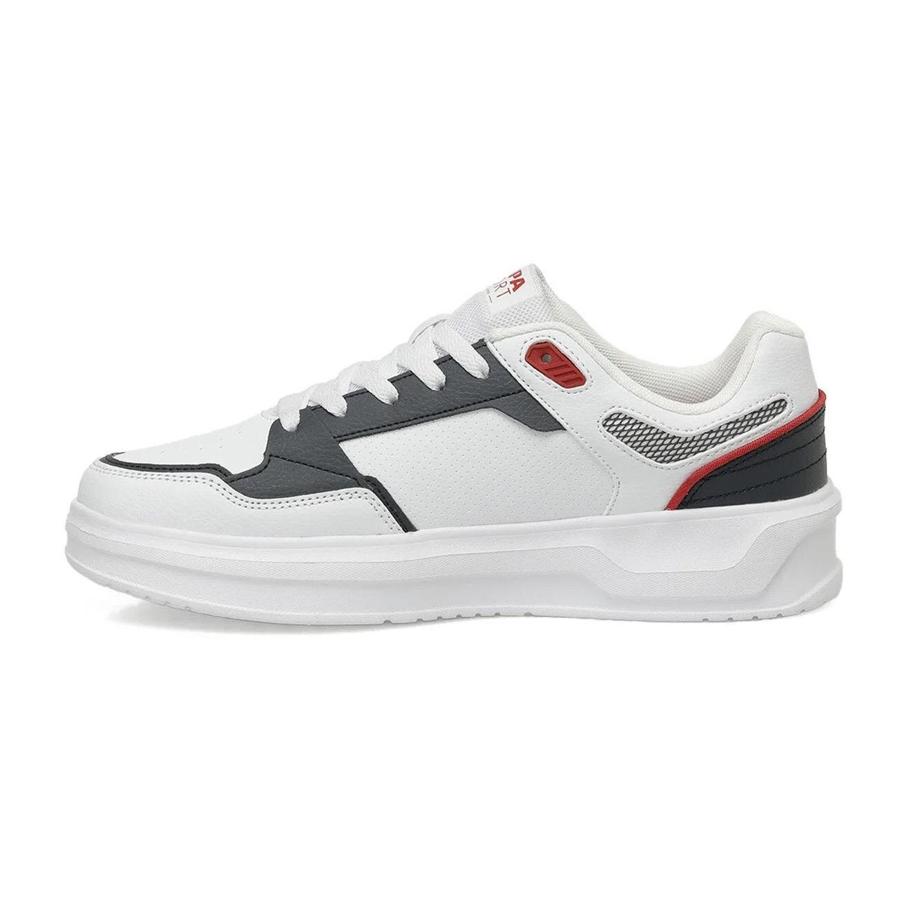 U.S. Polo Assn. Alucard Spor Ayakkabı Beyaz-Lacivert - 3