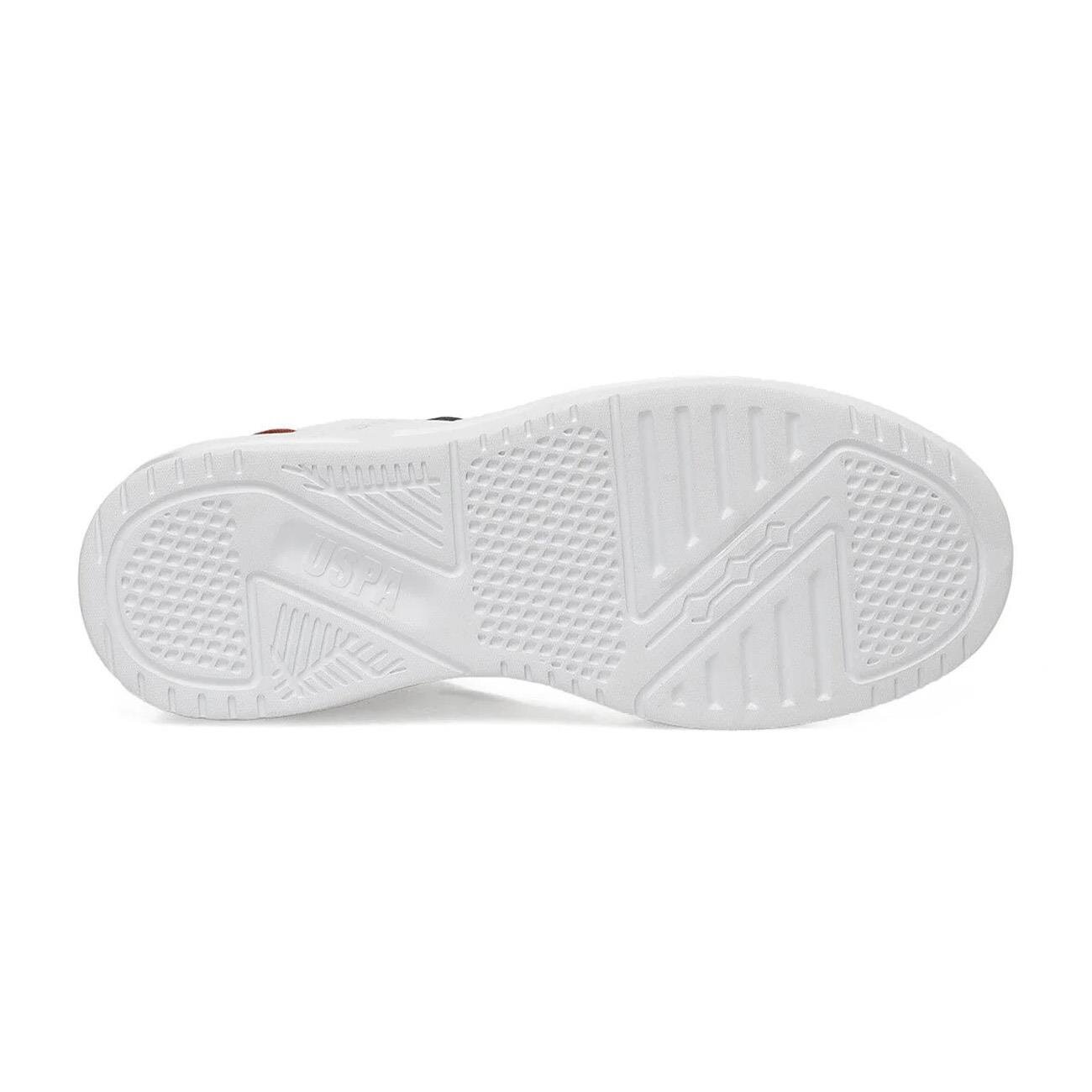 U.S. Polo Assn. Alucard Spor Ayakkabı Beyaz-Lacivert - 5