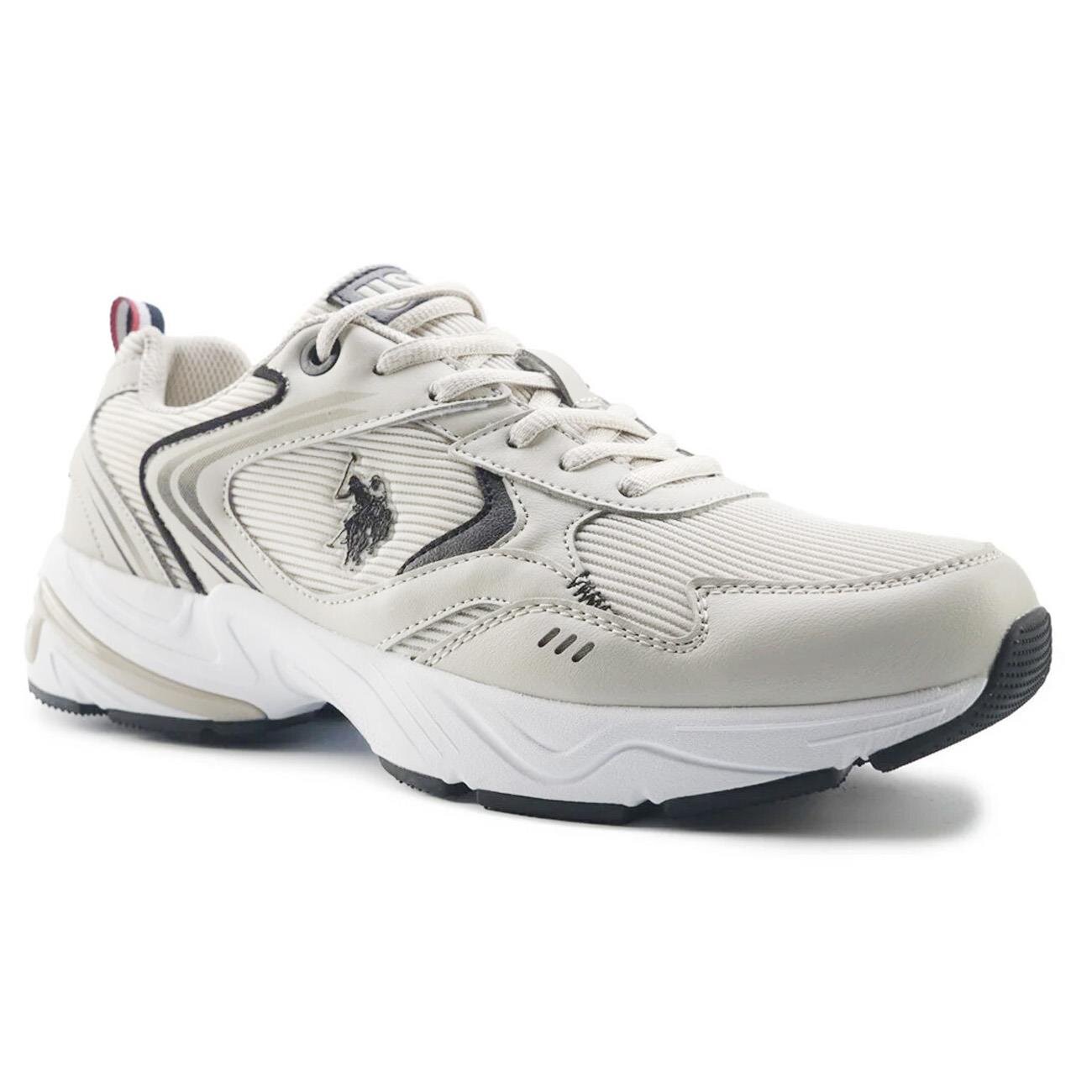 U.S. Polo Assn. Arden Spor Ayakkabı Beyaz-Kum - 2