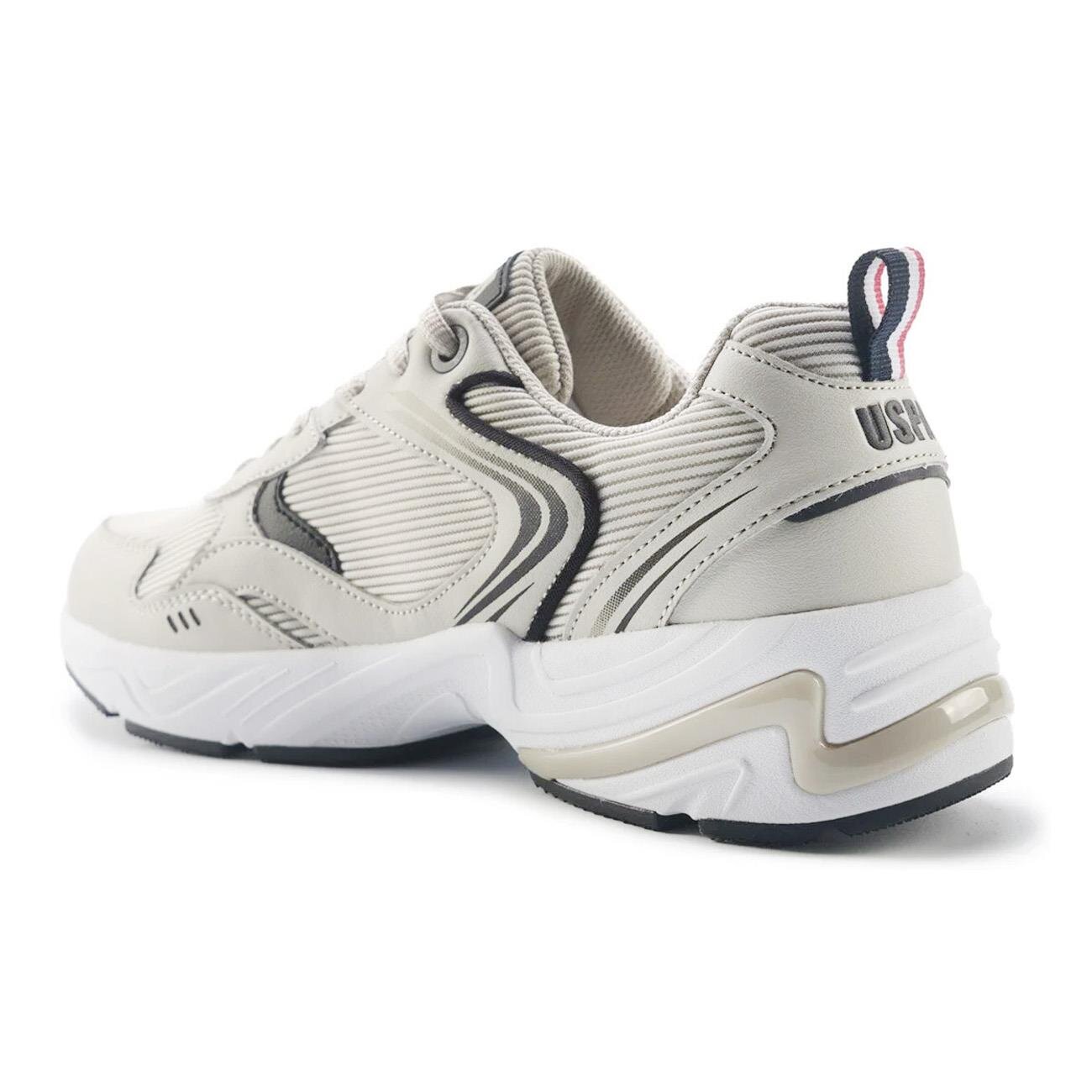 U.S. Polo Assn. Arden Spor Ayakkabı Beyaz-Kum - 3