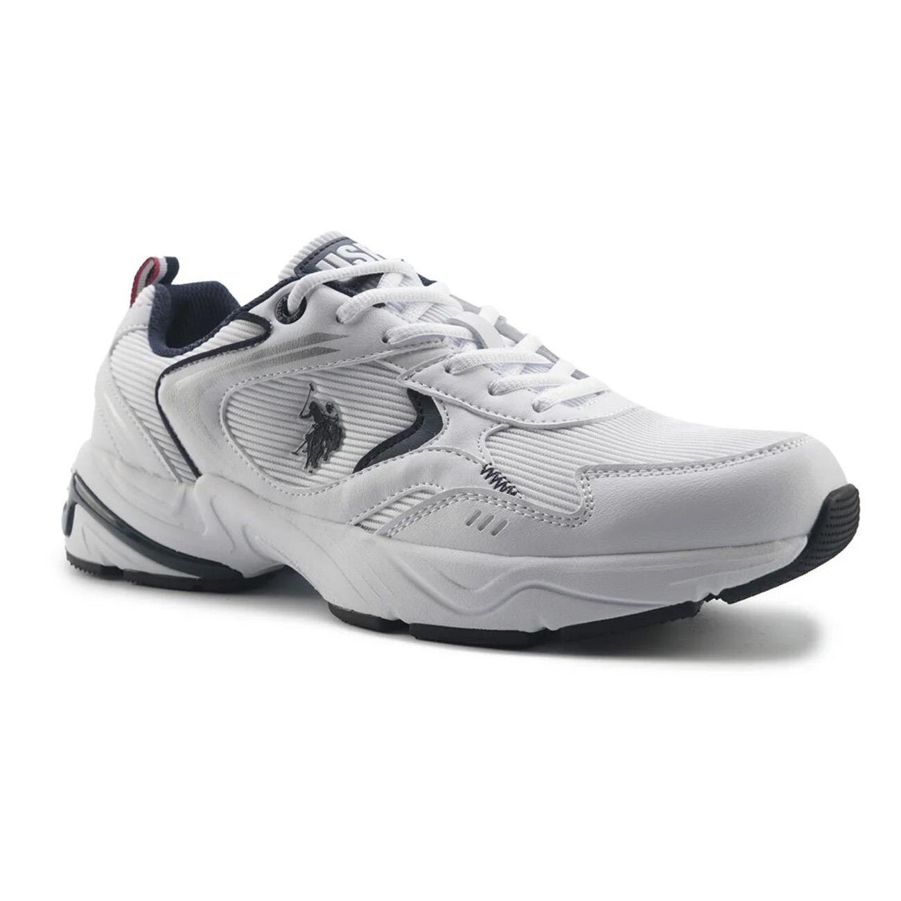 U.S. Polo Assn. Arden Spor Ayakkabı Beyaz-Lacivert - 2
