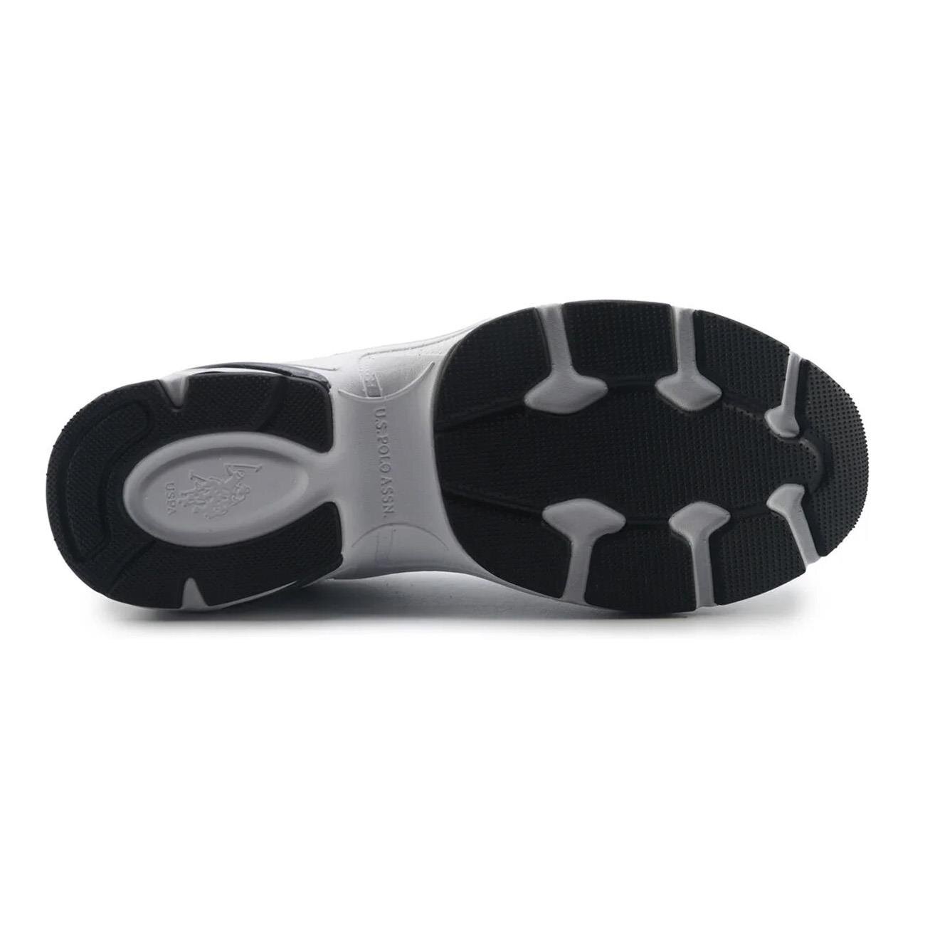 U.S. Polo Assn. Arden Spor Ayakkabı Beyaz-Lacivert - 4