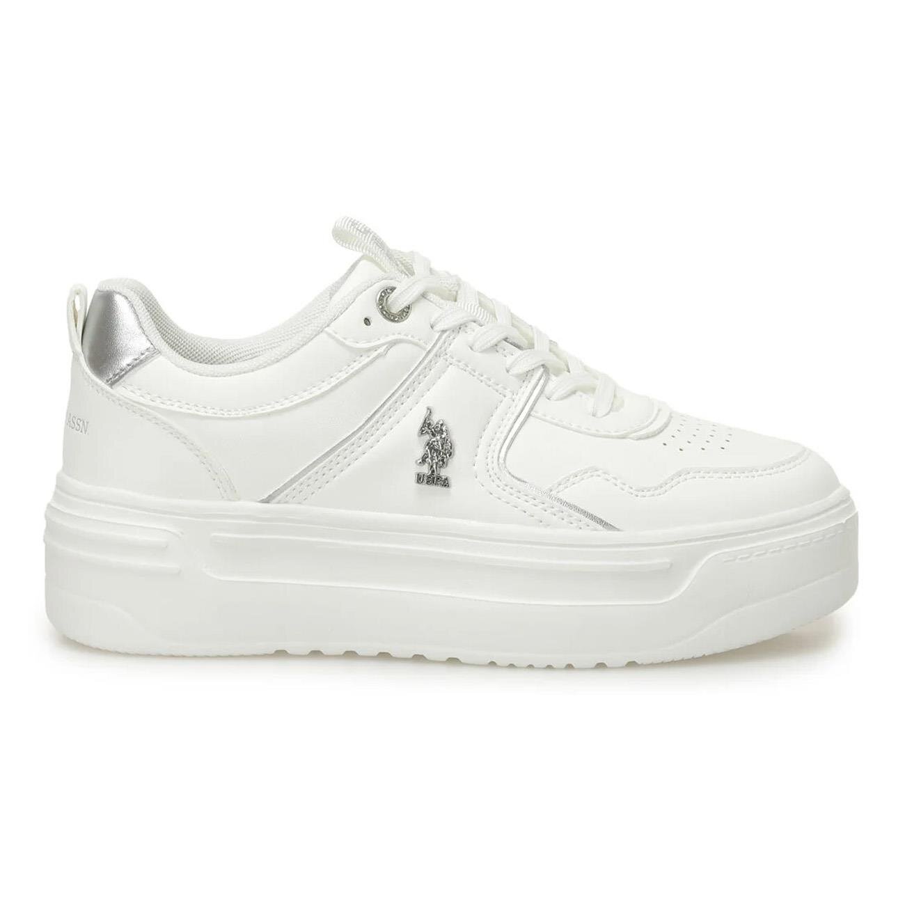 U.S. Polo Assn. Clarke Spor Ayakkabı Beyaz - 1