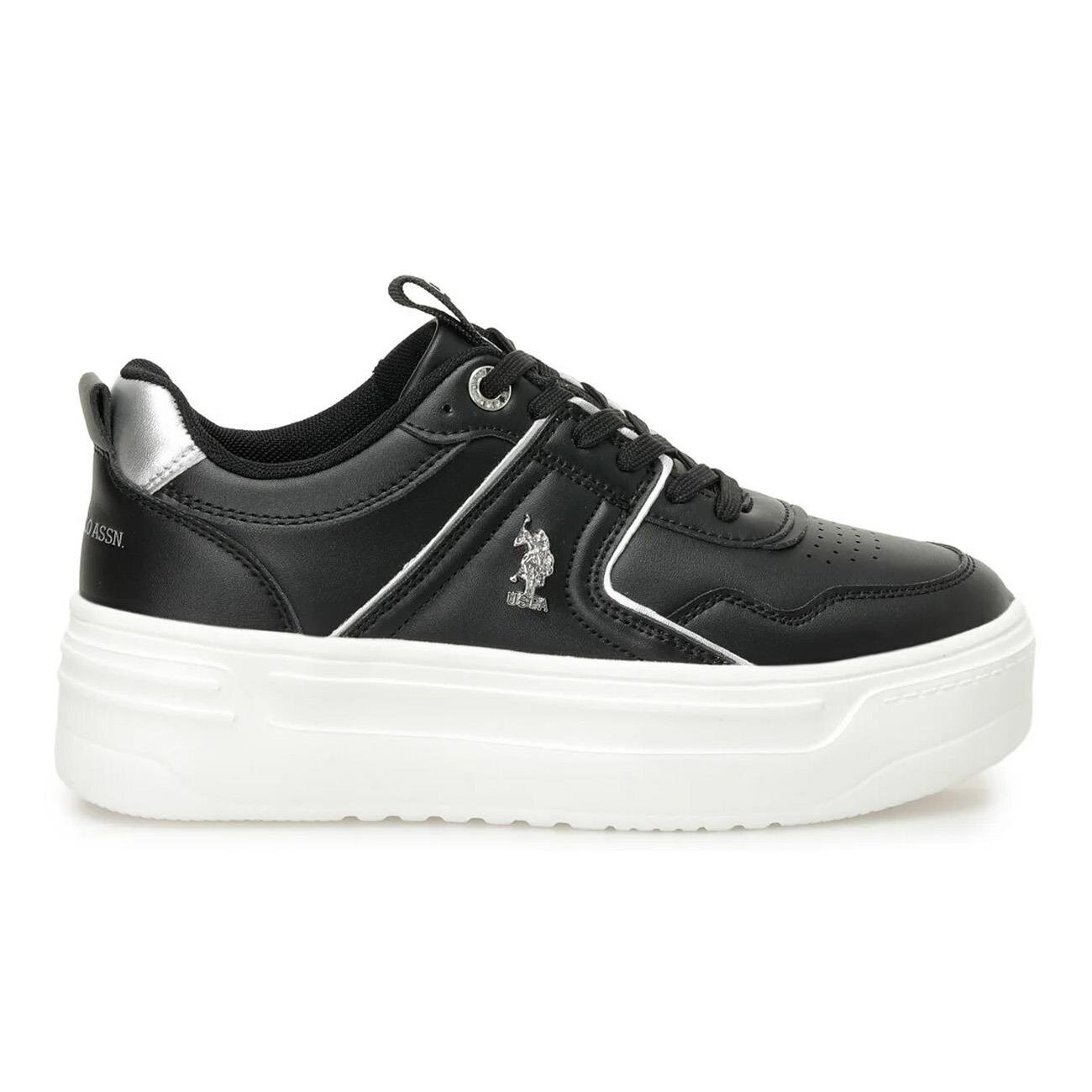 U.S. Polo Assn. Clarke Spor Ayakkabı Siyah - 1
