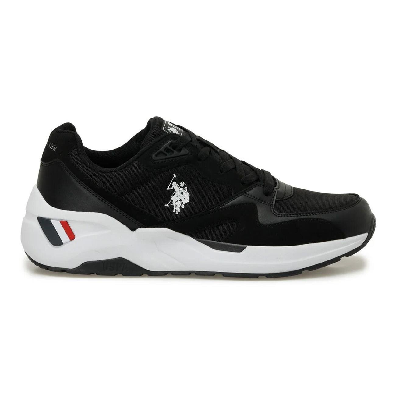 U.S. Polo Assn. Husky Spor Ayakkabı Siyah - 1