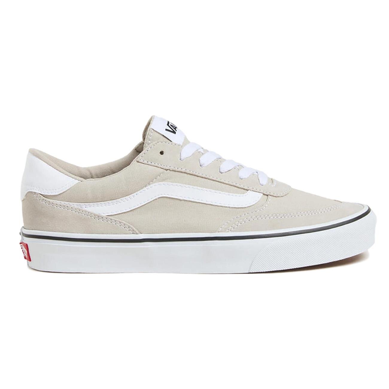 Vans Vn000d7qfty1 Brooklyn LS Ayakkabı Krem - 1