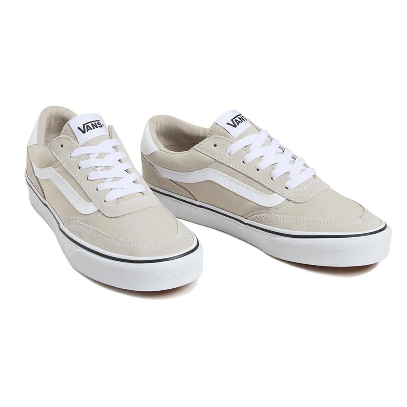 Vans Vn000d7qfty1 Brooklyn LS Ayakkabı Krem - 2