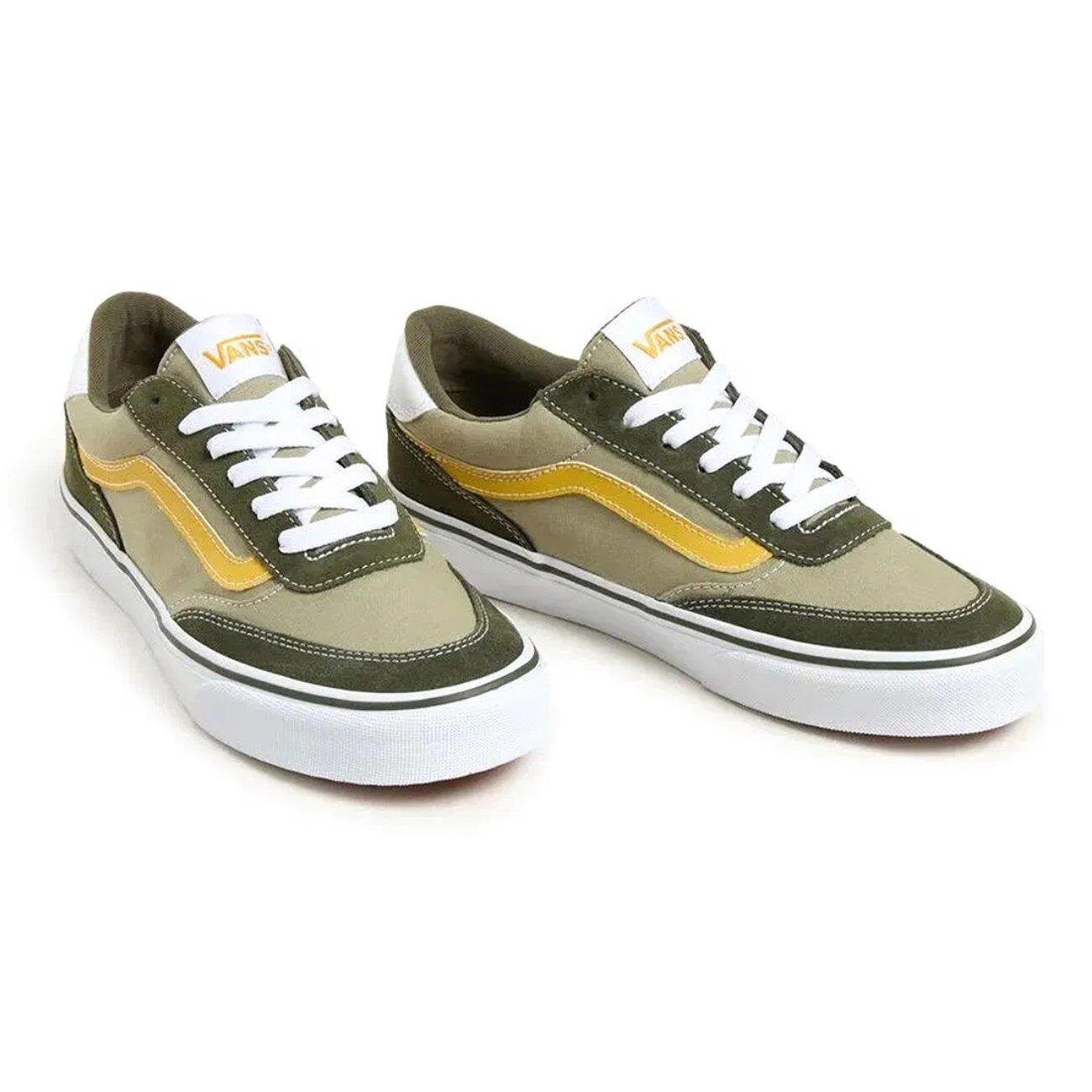 Vans Vn000d7qkcz1 Brooklyn LS Ayakkabı Yeşil - 2