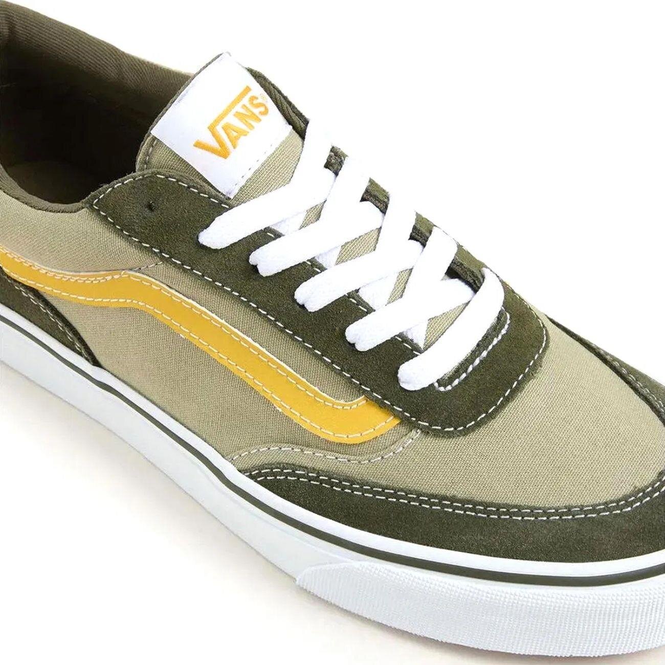 Vans Vn000d7qkcz1 Brooklyn LS Ayakkabı Yeşil - 4