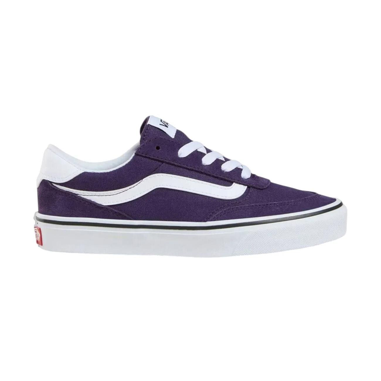 Vans VN000D7U11E1 Brooklyn LS Spor Ayakkabı Mor - 1