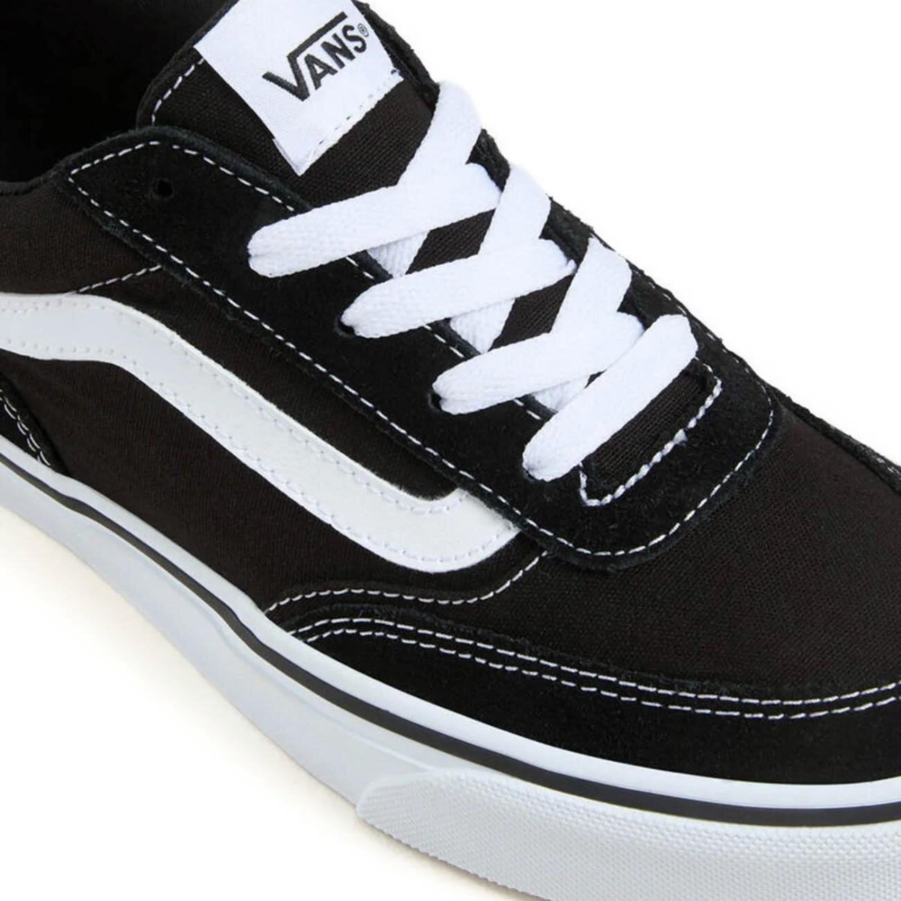Vans Vn000d7ubzw1 Brooklyn LS Ayakkabı Siyah - 4