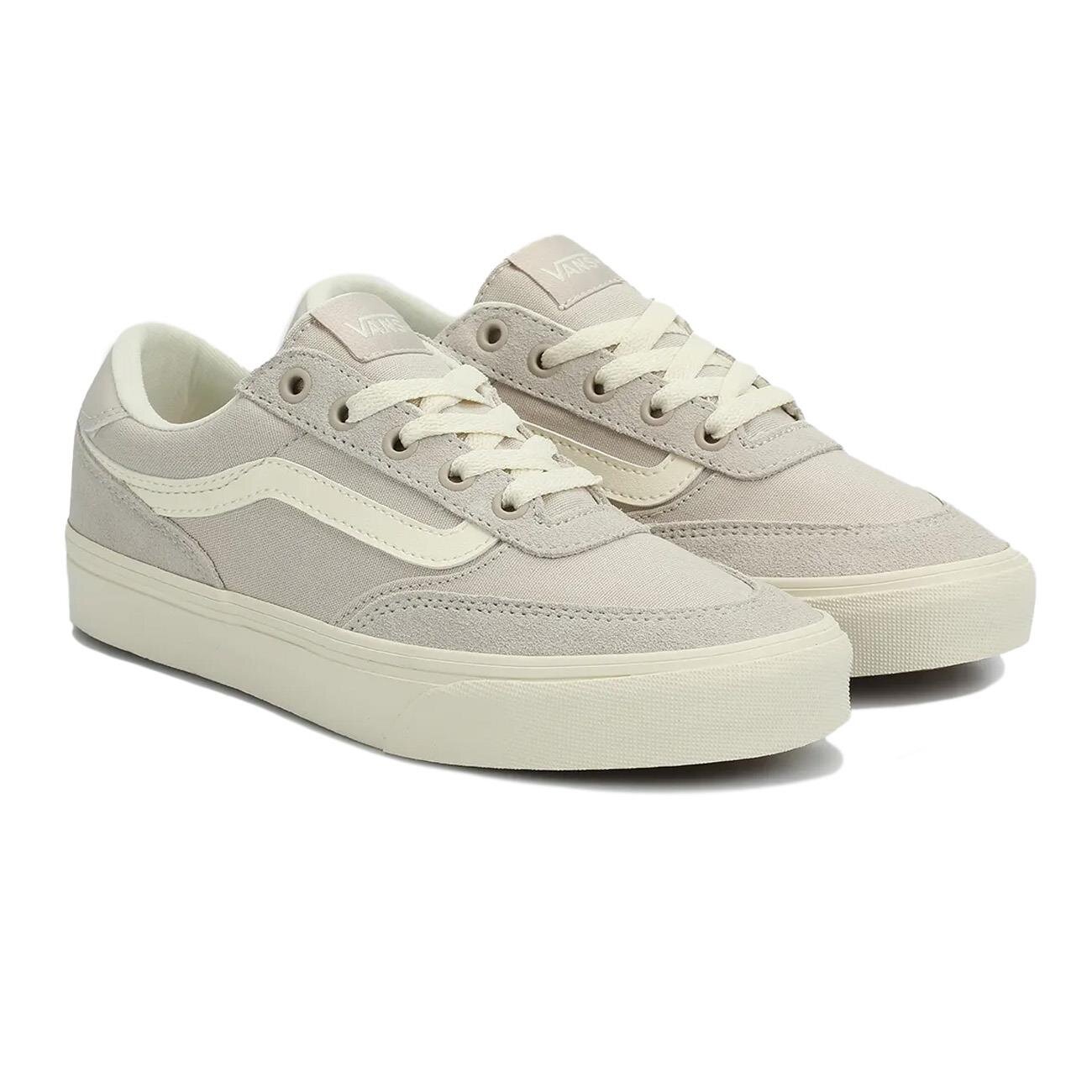 Vans VN000D7UEN91 Brooklyn LS Spor Ayakkabı Krem - 2