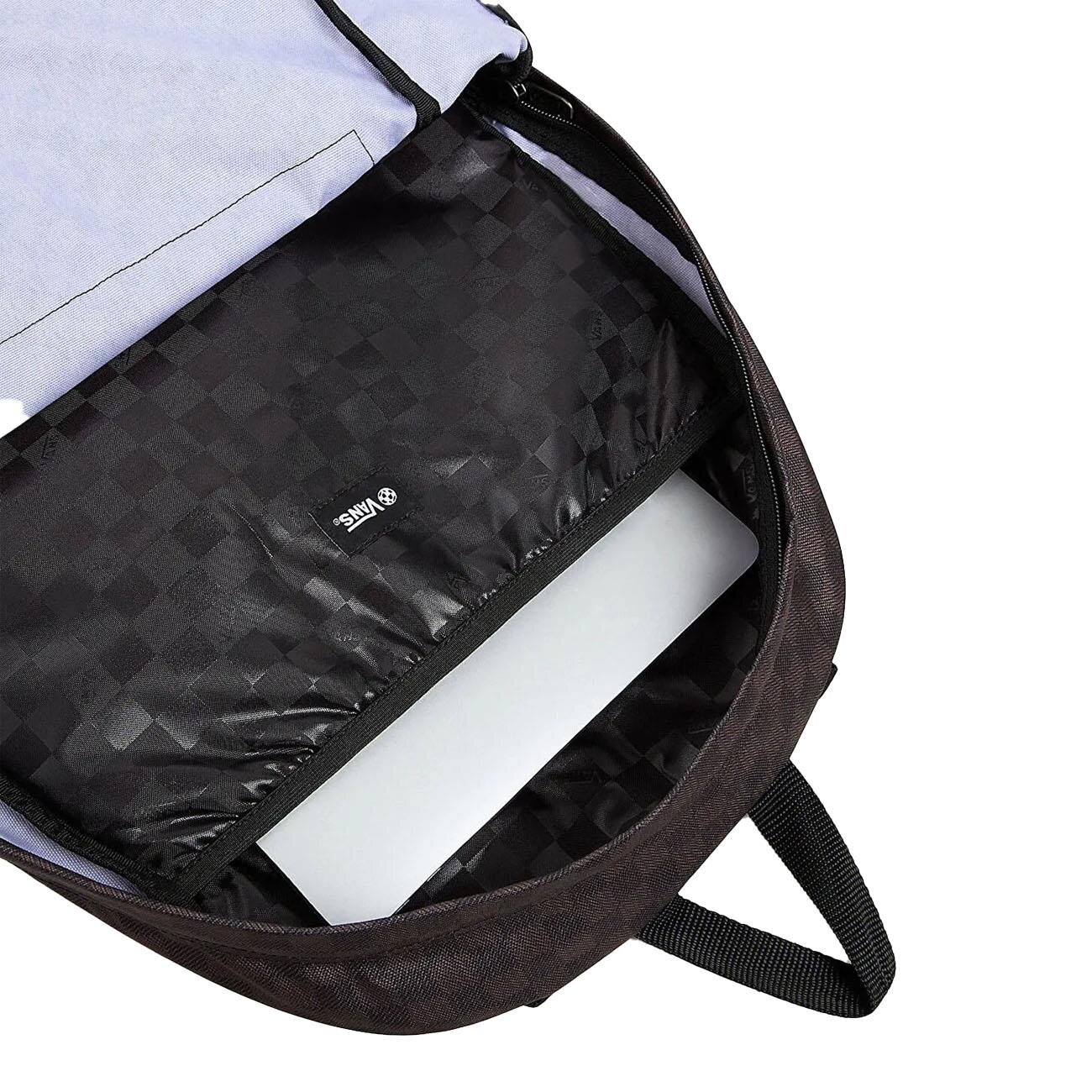 Vans Vn000h4xba51 Old Skool Check Backpack Kahve - 4