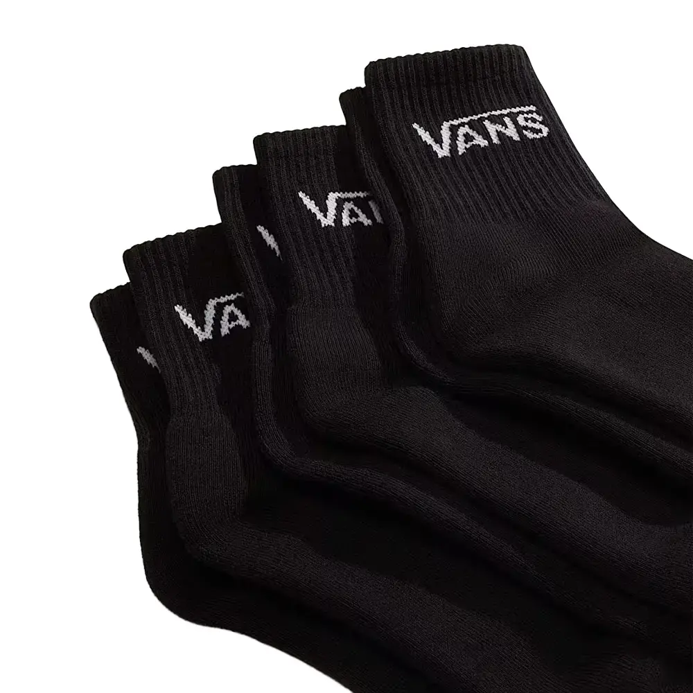 Vans Vn000qbwblk1 Classic Half Crew Çorap Siyah - 2