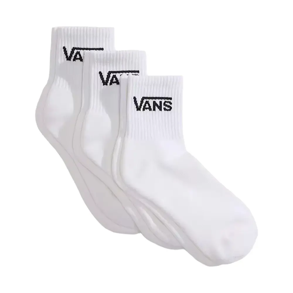 Vans Vn000qbwwht1 Classic Half Crew Çorap Beyaz - 1