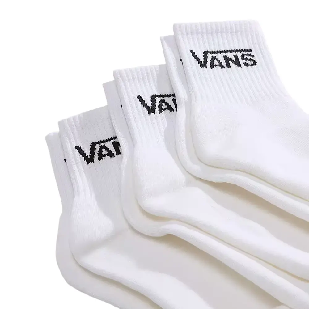 Vans Vn000qbwwht1 Classic Half Crew Çorap Beyaz - 2