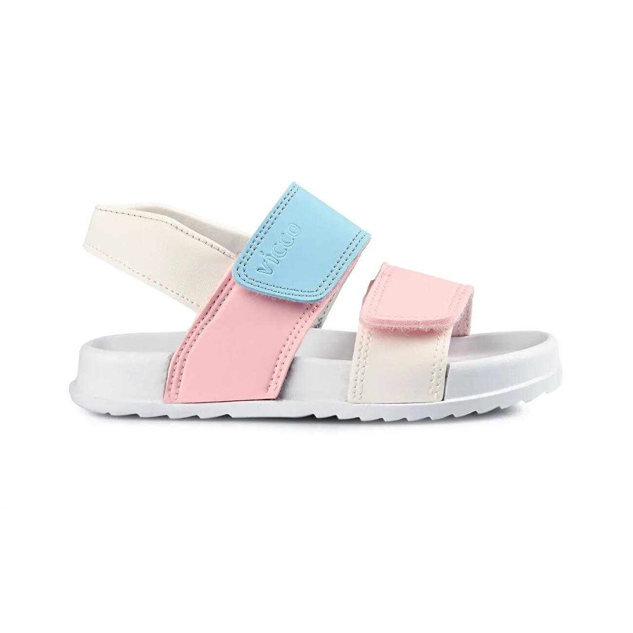 Vicco 321B23Y252 Krixi Sandalet Beyaz-Pembe - 2