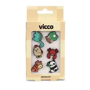 Vicco 996.A26Y.001 Anime jibbitz Renkli - Vicco