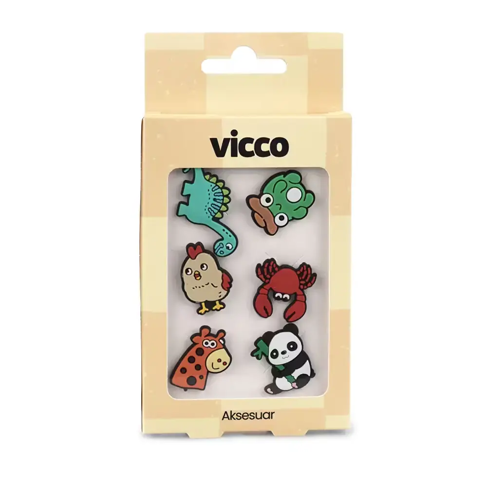 Vicco 996.A26Y.001 Anime jibbitz Renkli - 1