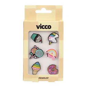 Vicco 996.A26Y.004 Shake jibbitz Renkli - Vicco