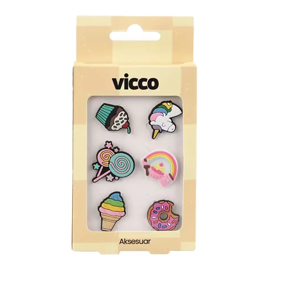 Vicco 996.A26Y.004 Shake jibbitz Renkli - 1