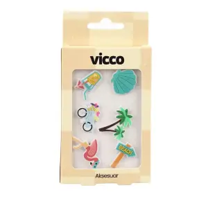 Vicco 996.A26Y.006 Summer jibbitz Renkli - Vicco